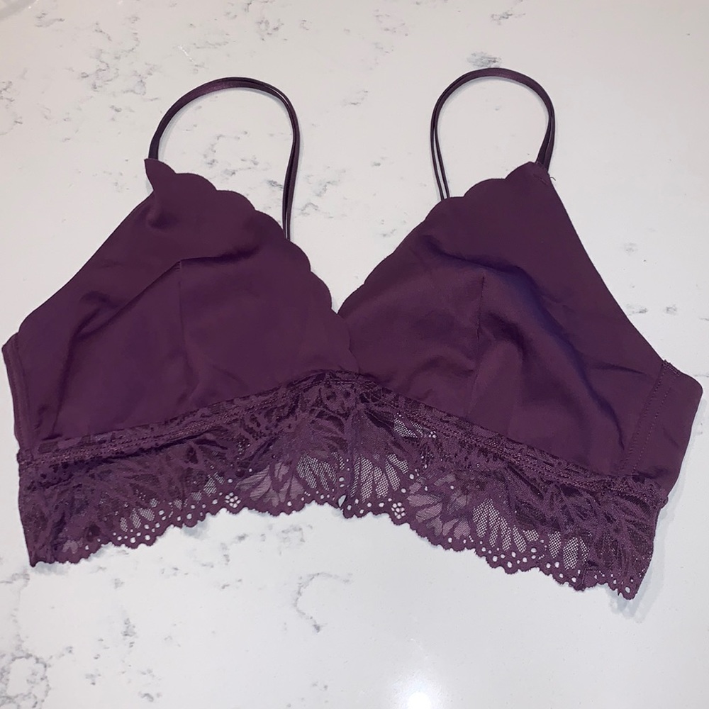 Purple bralette XL